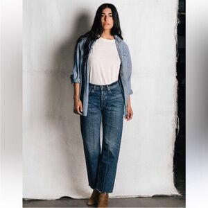 Imogene + Willie Wyatt Pleated Jeans